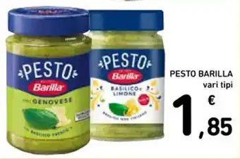 Spazio Conad PESTO BARILLA vari tipi offerta