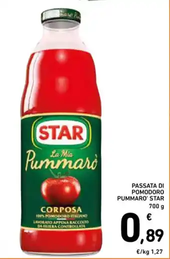Spazio Conad PASSATA DI POMODORO PUMMARO' STAR 700 g offerta