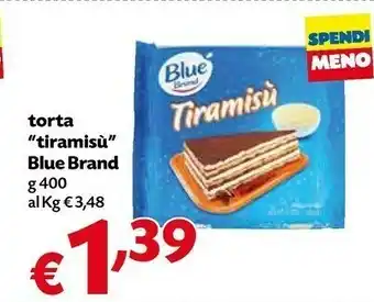 Blue brand Torta Tiramisù