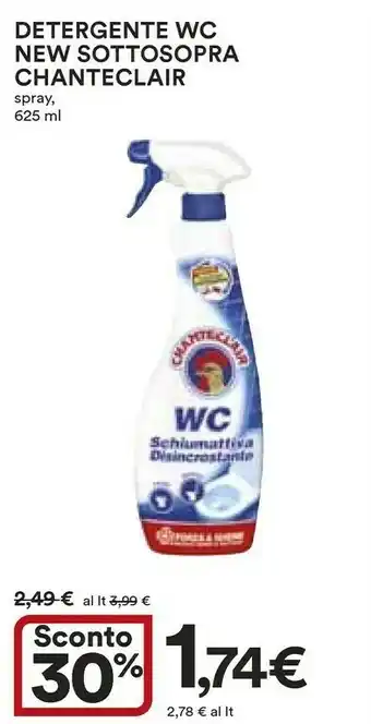 Coop Chanteclair Detergente Wc New Sottosopra offerta