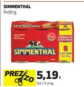 Coop Simmenthal Carne offerta