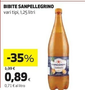 Coop San Pellegrino Bibite offerta