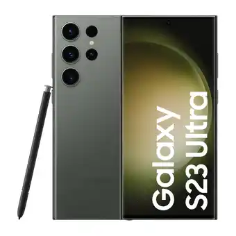 Expert Samsung galaxy s23 ultra display 6.8'' dynamic amoled 2x, fotocamera 200mp, ram 8gb, 256gb, 5.000 mah, green offerta