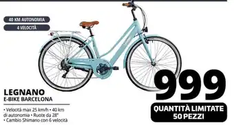 Comet Legnano e-bike barcelona offerta