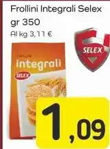 Famila Superstore Selex frollini integrali offerta