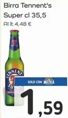 Famila Superstore Tennent's birra super offerta