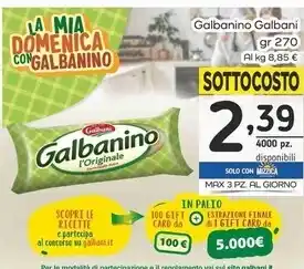 Famila Superstore Galbani galbanino offerta