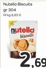 Famila Superstore Ferrero nutella biscuits offerta