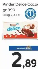 Famila Superstore Kinder delice cacao offerta