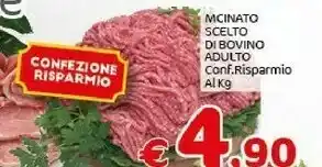 Crai Mcinato Scelto Di Bovino Adulto offerta