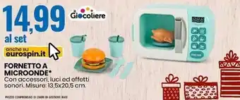 Eurospin Il giocoliere fornetto a microonde offerta