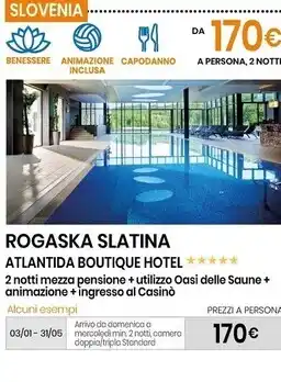 Eurospin Atlantida boutique hotel offerta
