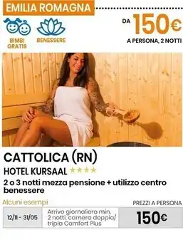 Eurospin Hotel kursaal offerta