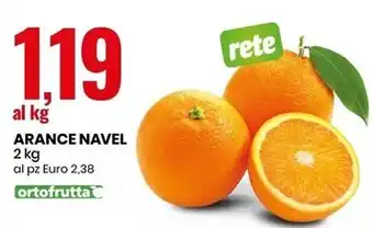 Eurospin Arance navel offerta