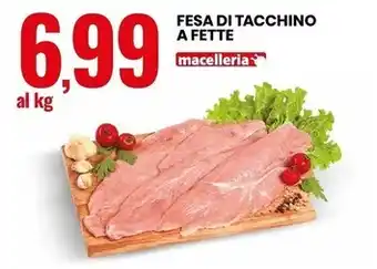 Eurospin Fesa di tacchino a fette offerta