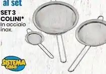 Eurospin Sistema casa set 3 colini offerta