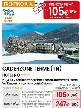 Eurospin Hotel rio offerta