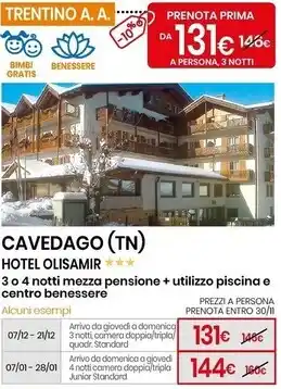 Eurospin Hotel olisamir offerta