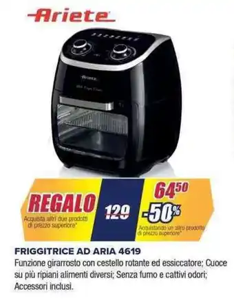 Trony Ariete FRIGGITRICE AD ARIA 4619 offerta
