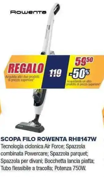 Trony SCOPA FILO ROWENTA RH8147W offerta