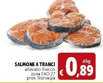 Deco Supermercati Salmone A Tranci offerta