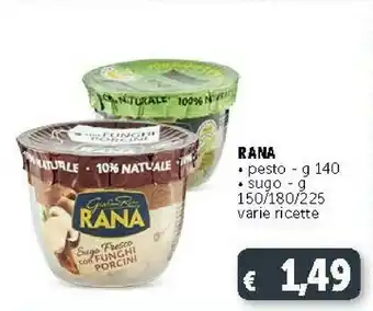 Deco Supermercati Rana Pesto offerta