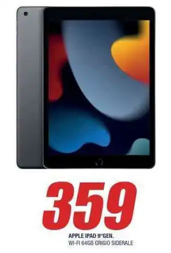Trony APPLE IPAD 9°GEN. offerta