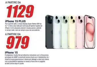 Trony iPhone 15 PLUS offerta
