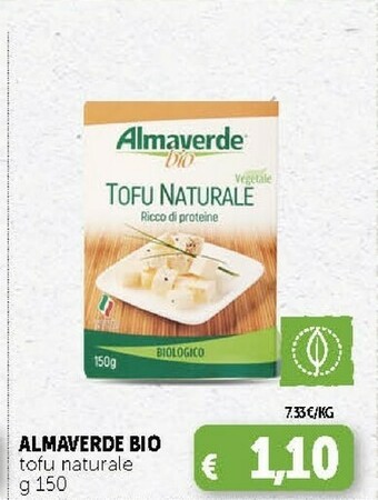 Deco Supermercati Almaverde - Tofu Naturale 150 G(ml) offerta