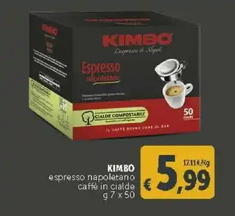 Deco Supermercati Kimbo Espresso Napoletano Caffe Cialde offerta