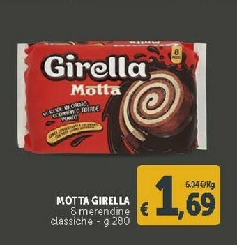Deco Supermercati Motta Girella 280 G(ml) offerta