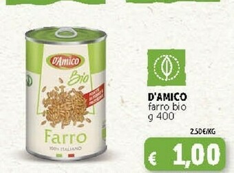 Deco Supermercati D'Amico Farro Bio offerta