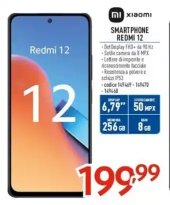Elettrosintesi Xiaomi SMARTPHONE REDMI 12 offerta