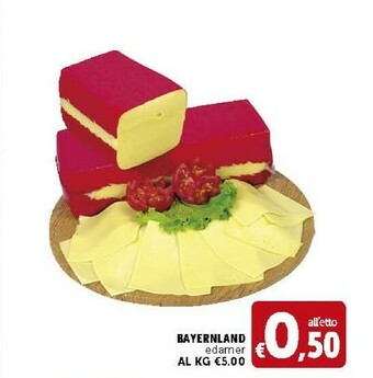 Deco Supermercati Bayernland Edamer offerta