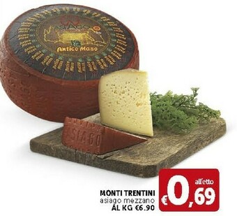 Deco Supermercati Monti Trentini Asiago Mezzano offerta