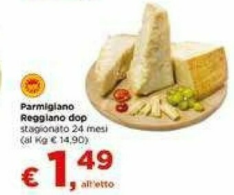 Metà Parmigiano reggiano Parmigiano offerta