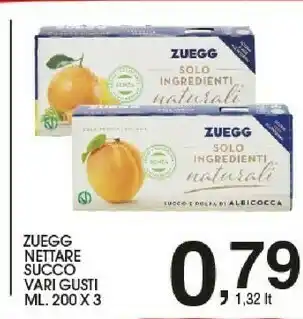 Sigma Zuegg Nettare Succo offerta