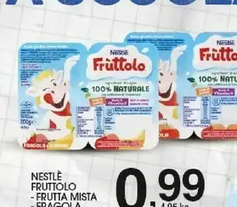 Sigma Nestlè Fruttolo Frutta Misa/ Fragola offerta