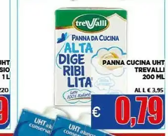 Trevalli Panna UHT Da Montare Per Cucina