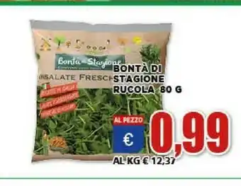 Vivo Supermercati Bonta Di Stagione Rucola 80 G offerta
