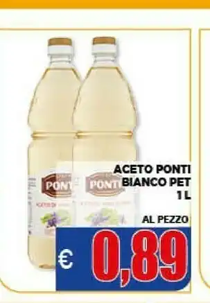 Vivo Supermercati Ponti Aceto Bianco offerta