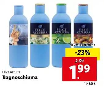 Felce Azzurra Bagnoschiuma 650 ml confezione