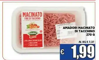 Vivo Supermercati Amadori Macinato Di Tacchino offerta