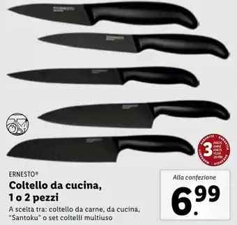 Lidl ERNESTO Coltello da cucina, 1 o 2 pezzi offerta