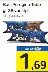 Famila Superstore Perugina baci tubo offerta
