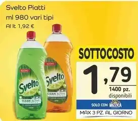 Famila Superstore Svelto piatti offerta