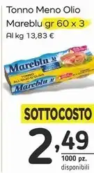 Famila Superstore Mareblu tonno meno olio offerta