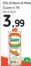 Famila Superstore Cuore olio di semi di mais offerta