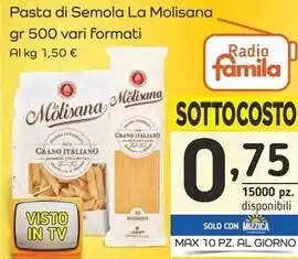 Famila Superstore La molisana pasta di semola offerta