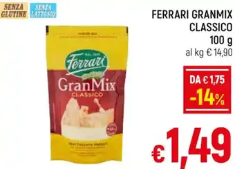 A&O FERRARI GRANMIX CLASSICO 100 g offerta